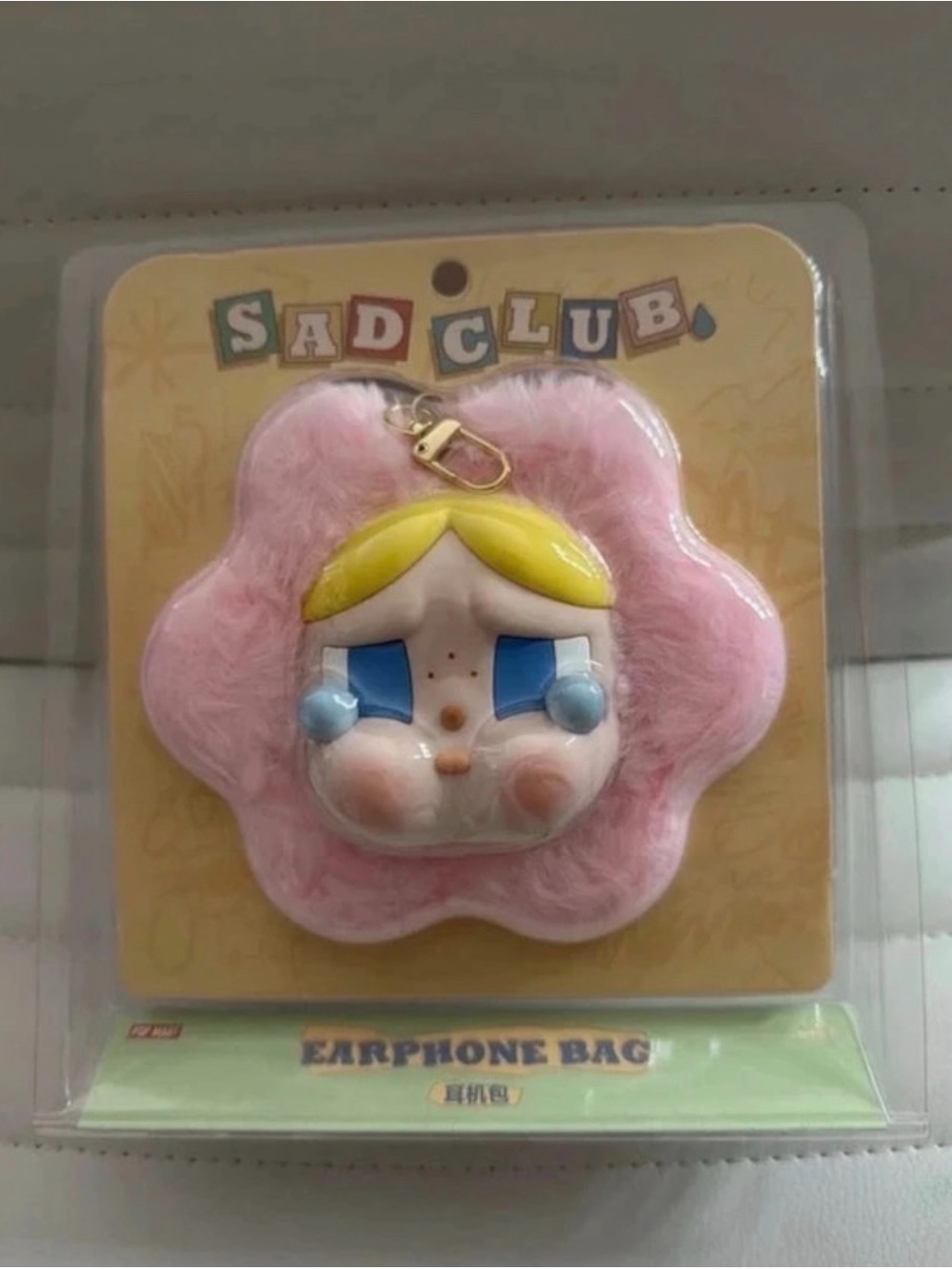 Pop Mart Crybaby Earphone Bag